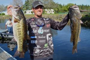 Braggin' Board Photo: Stetson Blaylock on Day Two of The 2014 FLW Tour Event on Okeechobee