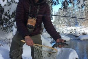 Braggin' Board Photo: Snow Fishing