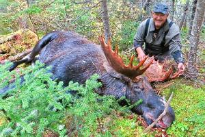 Hunter is successful on Moose a Hunt