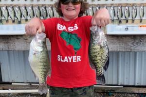 Jake and his wall of crappie