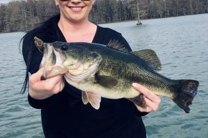 Lady and nice Bass