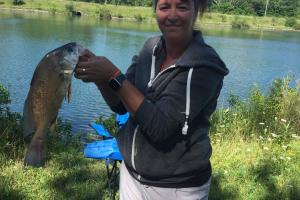 Lady Angler & Freshwater Drum