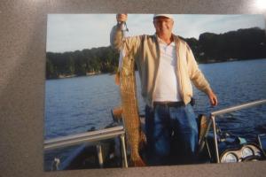 Braggin' Board Photo: Jerry with a 5 1/2 Lb Pike released