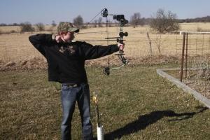 Braggin' Board Photo: Archery Target Shooting