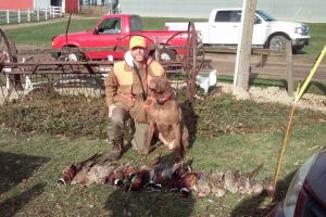 Braggin' Board Photo: Pheasant hunting with my buddy
