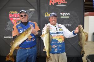 Braggin' Board Photo: Tommy Skarlis and Jeff Lahr Lead on Day One Of The Masters Walleye Circuit Championship