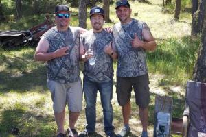 Braggin' Board Photo: Camping in camo shirts!