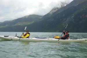 Braggin' Board Photo: Kayaking on Lake Chilkoot