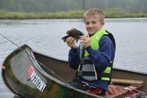 Braggin' Board Photo: Blue Gills in The Canoe