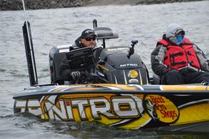 Braggin' Board Photo: Pro Tracy Adams Ready On Day 2 of the FLW Tour on Lake Lewis Smith