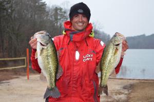 Braggin' Board Photo: Casey Ashley, Day 1 Leader 2014 FLW Tour-Lake Hartwell