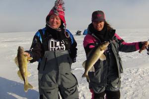 Braggin' Board Photo: Ice Fishing Tip: Women on Ice