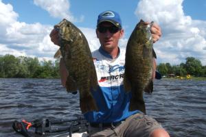 Braggin' Board Photo: Two Nice Bass, June 21  2008