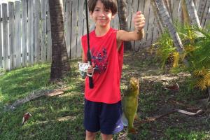 Braggin' Board Photo: Jordan Spitz & his Redeye Bass