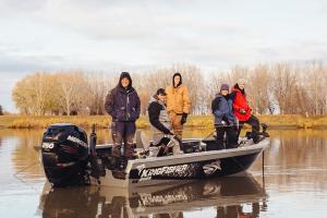 Braggin' Board Photo: Cold Day Fishing Walleye