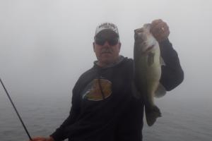 Braggin' Board Photo: Foggy Bass Fishing