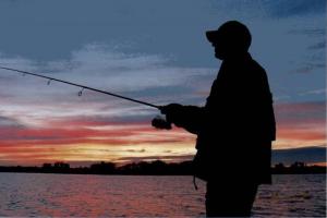 Braggin' Board Photo: Sunset Fisherman