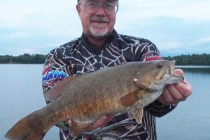 Braggin' Board Photo: Small Mouth Bass Caught on  a Suick NiteWalker