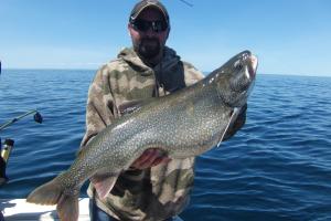 Braggin' Board Photo: Nice Lake Trout Caught on Lake Superior