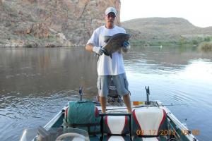 Braggin' Board Photo: Saguaro Lake Pacu Fishing