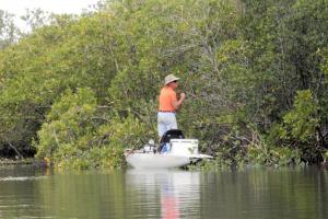 Braggin' Board Photo: Fishing tight spots from a Kayak