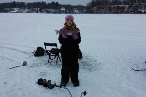 Braggin' Board Photo: Ice Fishing