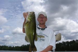 Braggin' Board Photo: Bass Caught with Pumpkin Tube