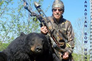 Braggin' Board Photo: Bear 300 pounds shot by bow in Canada