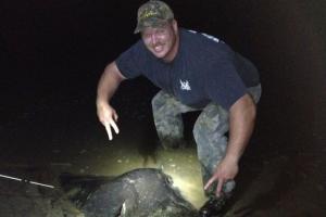 Braggin' Board Photo: 40 lb bat ray