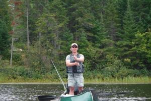 Braggin' Board Photo: Musky Fishing From a Canoe