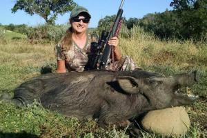 Braggin' Board Photo: Shooting Wild Hogs