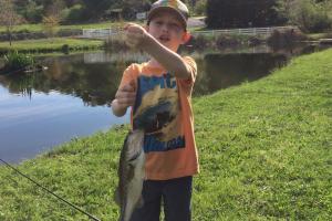 Braggin' Board Photo: 4 year old's 2nd catch ever