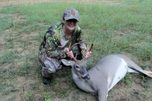 Braggin' Board Photo: OMG my first Deer !!! Stephanie