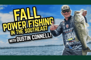 Fall fishing in the South East with Dustin Connell