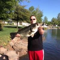 A Great day bass fishing !! 15.9LB caught & Released