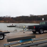 Grapevine Lake, Texas boat ramp