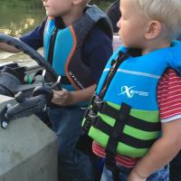 I want to drive the boat too