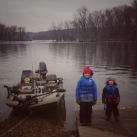 Come on we're ready to fish