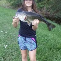 Big Bass for a little lady