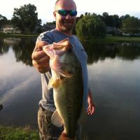 A good day bass fishing