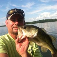 Fishing Bass at Percy Priest Lake