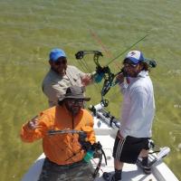 Bow fishing with Captian Ike  2