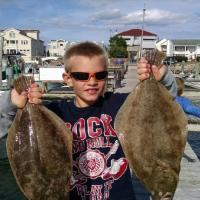 natey carlo with big flounders