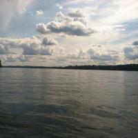 On the water at Percy Priest Lake
