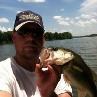 Bass on Cheatham Lake