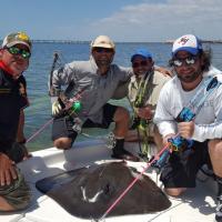 bow fishing with Captian Ike