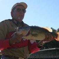 My dad fishing in 2013