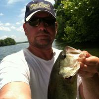 Bass on Cheathan Lake