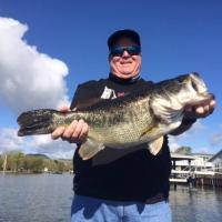 8 1/2 Pound Clear Lake Bass!