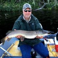 Pike fishing in Canada